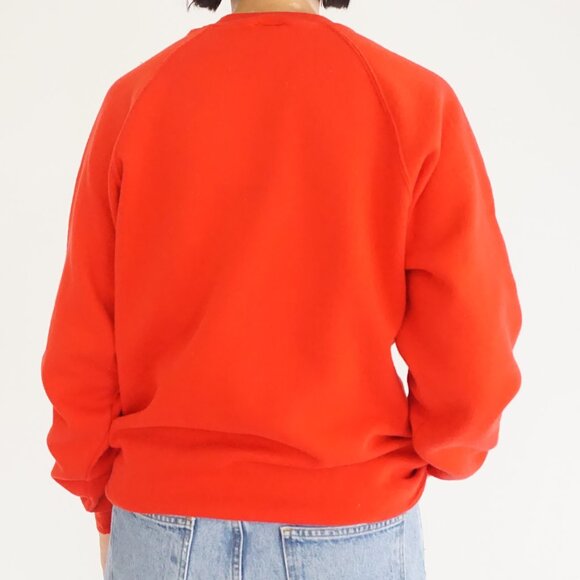 Vintage Jerzees Red Teddy Bear Christmas Sweatshirt Festive Holiday Santa Hat  L - Picture 2 of 10